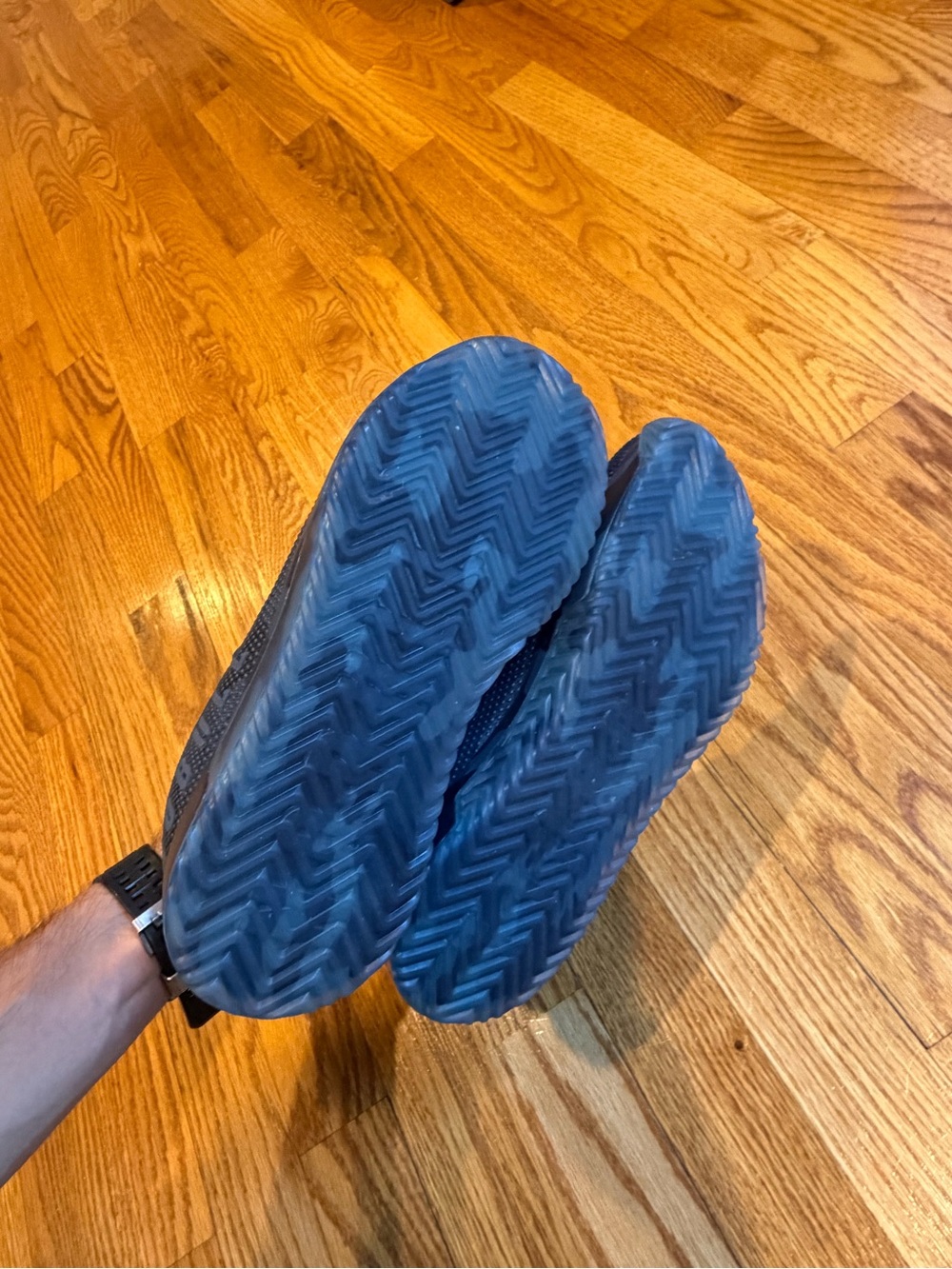 NOBULL Navy Blue Camo Women's Athletic Training Shoes - Picture 3 of 4